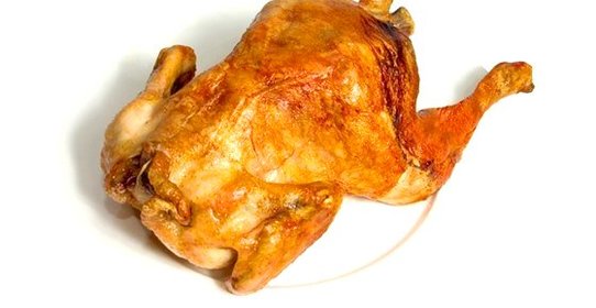 Курица на соли