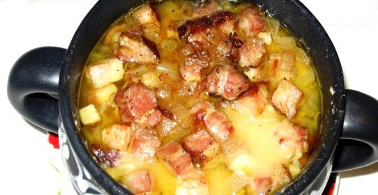 Гороховая каша в духовке