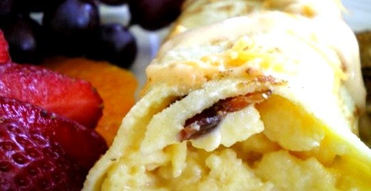 Блинчики с начинкой из яиц