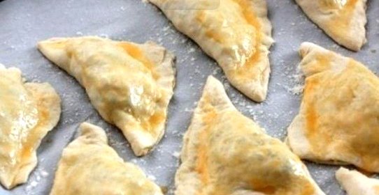 Пирожки с луком