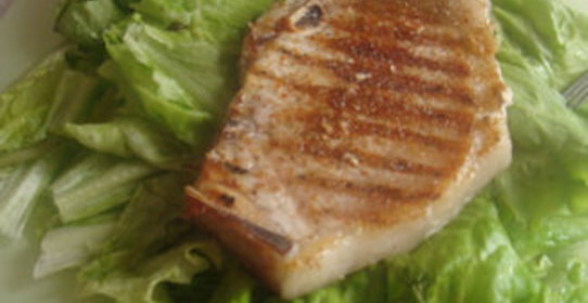 Свиной стейк по-английски