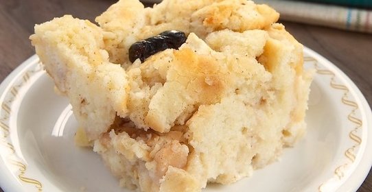 Бисквит с грушами