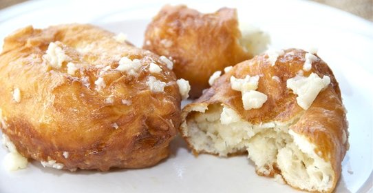 Пирожки с картошкой жареные