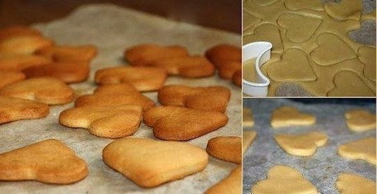 Бисквитное печенье для малышей