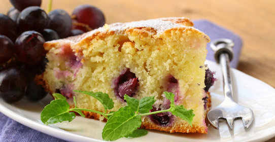 Виноградный пирог