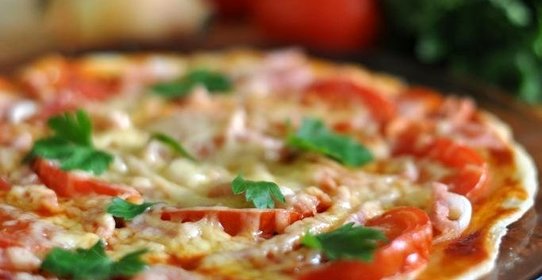 Пицца без дрожжей