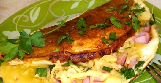 Яичница с мукой