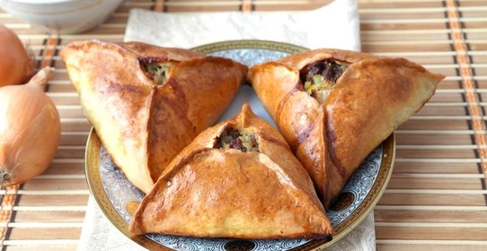 Татарские пирожки с мясом