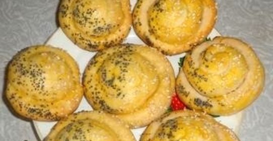 Печенье с маком и изюмом