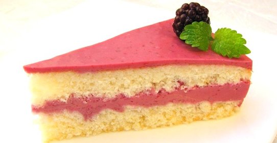 Торт «Ежевичный»