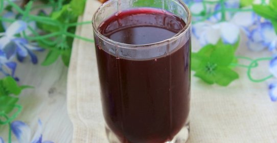 Компот из смородины с ароматом ванили