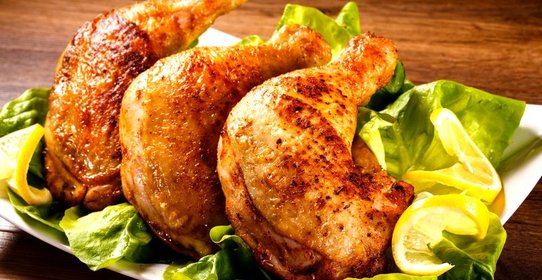 Курица жареная в мультиварке