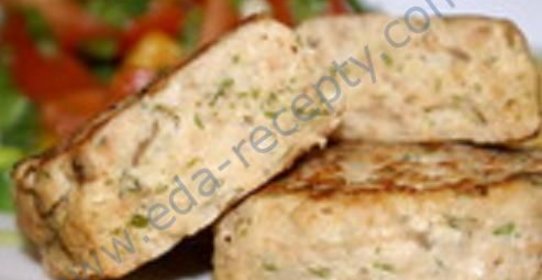 Котлеты из горбуши с капустой