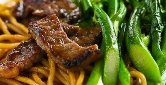 Лапша с говядиной по-китайски