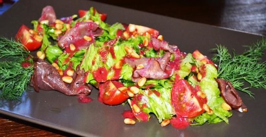 Овощной салат с булгуром