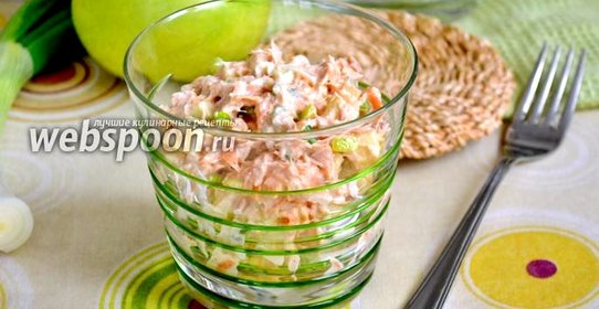 Американский салат с тунцом