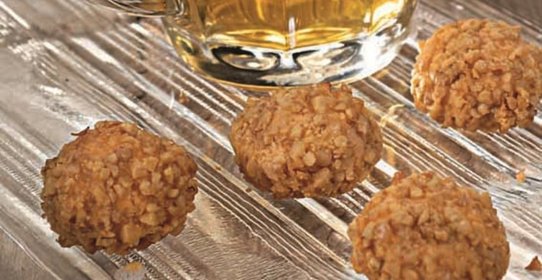 Сырное печенье с грецкими орехами