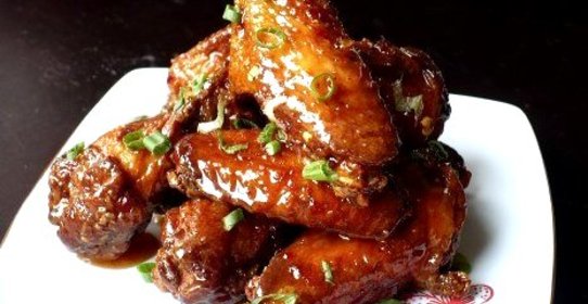 Куриные ножки в соево-медовом соусе