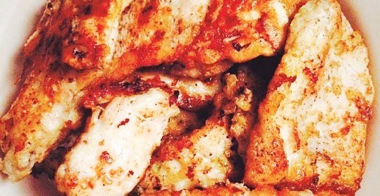 Куриная отбивная в пряном кляре