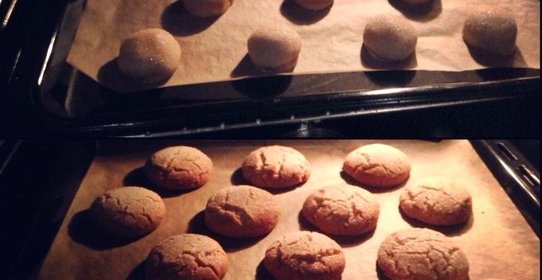 Хрустящее имбирное печенье