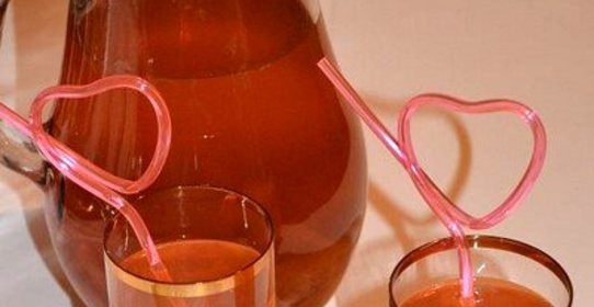 Компот из сушеных яблок с лимоном и имбирем