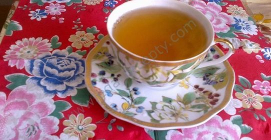 Зеленый чай с мятой