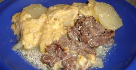 Говядина в мультиварке Панасоник