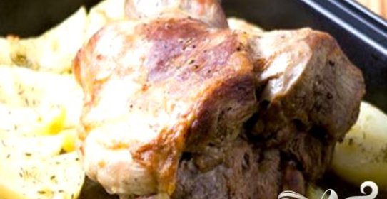 Баранина тушеная с картофелем