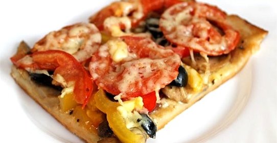 Пицца с тонким тестом