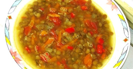Похлебка из чечевицы