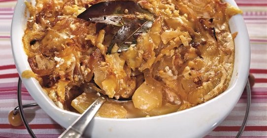 Картофельные котлетки с кабачковой икрой