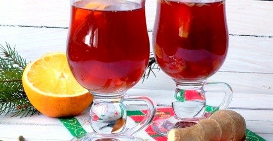 Глинтвейн с апельсином
