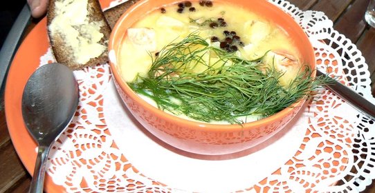 Уха из плотвы