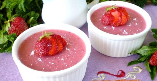 Клубничное суфле