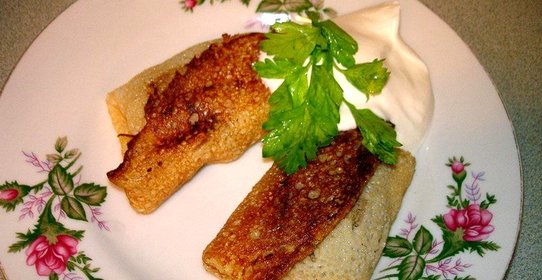 Блинчики с печенью