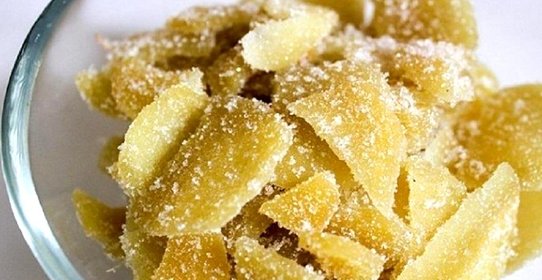 Цукаты из имбиря