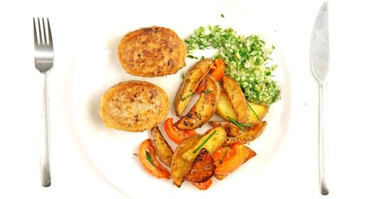 Котлеты из трех видов мяса