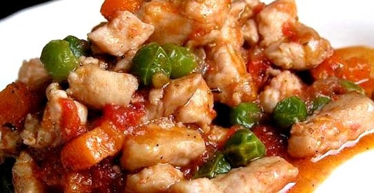 Рагу из индейки в мультиварке