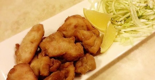 Жареная курица по-японски с имбирем