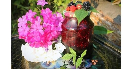 Варенье из еживики с малиной