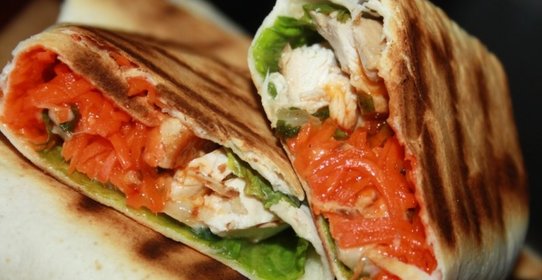 Сочные тортильи с индейкой