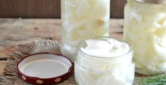 Маринованный лук на зиму