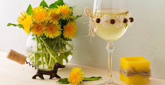 Вино из одуванчиков с апельсином