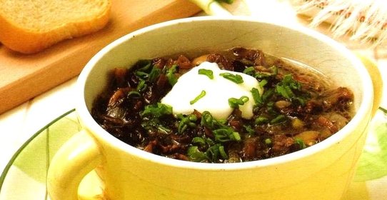 Грибной суп из замороженных опят