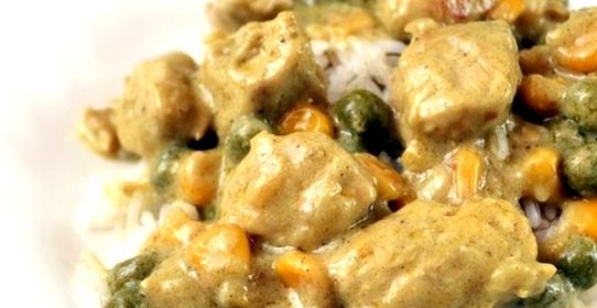 Курица карри в мультиварке