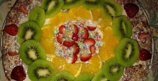 Торт Фруктовый рай