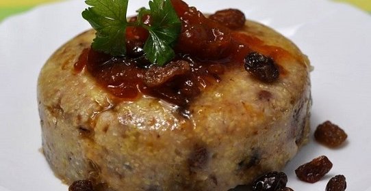 Каша с сухофруктами в мультиварке