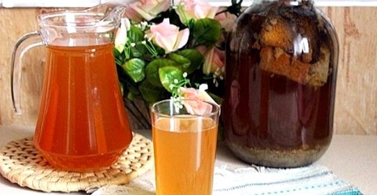 Квас в домашних условиях из ржаного хлеба