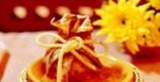 Коричные блинчики с мороженым