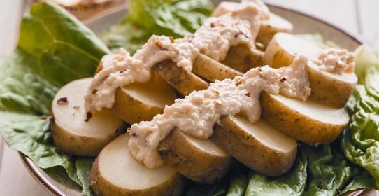 Острый картофель с сыром